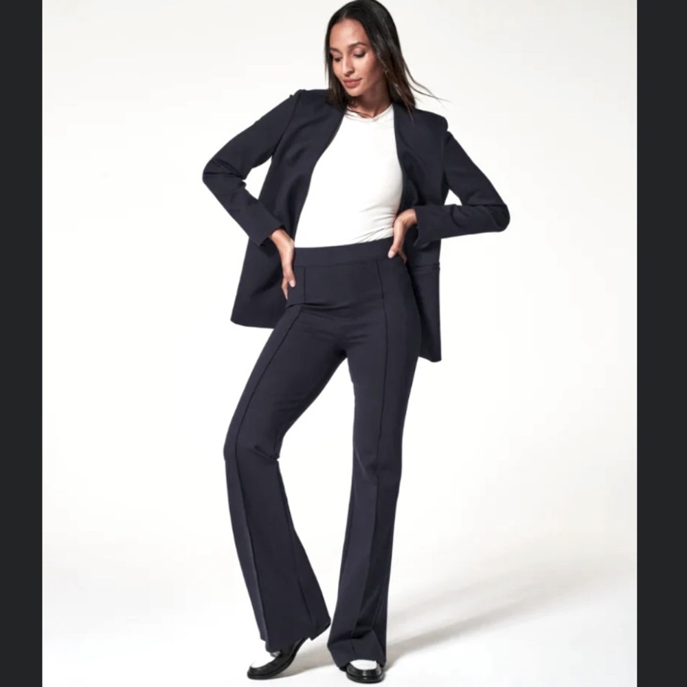 SPANX Super Smooth Perfect Fit Ponte Flare Pant High Rise Size XL NEW - Picture 5 of 17